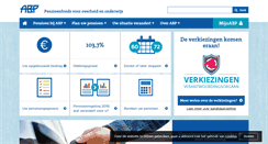 Desktop Screenshot of abp.nl