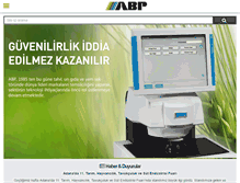 Tablet Screenshot of abp.com.tr