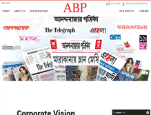 Tablet Screenshot of abp.in